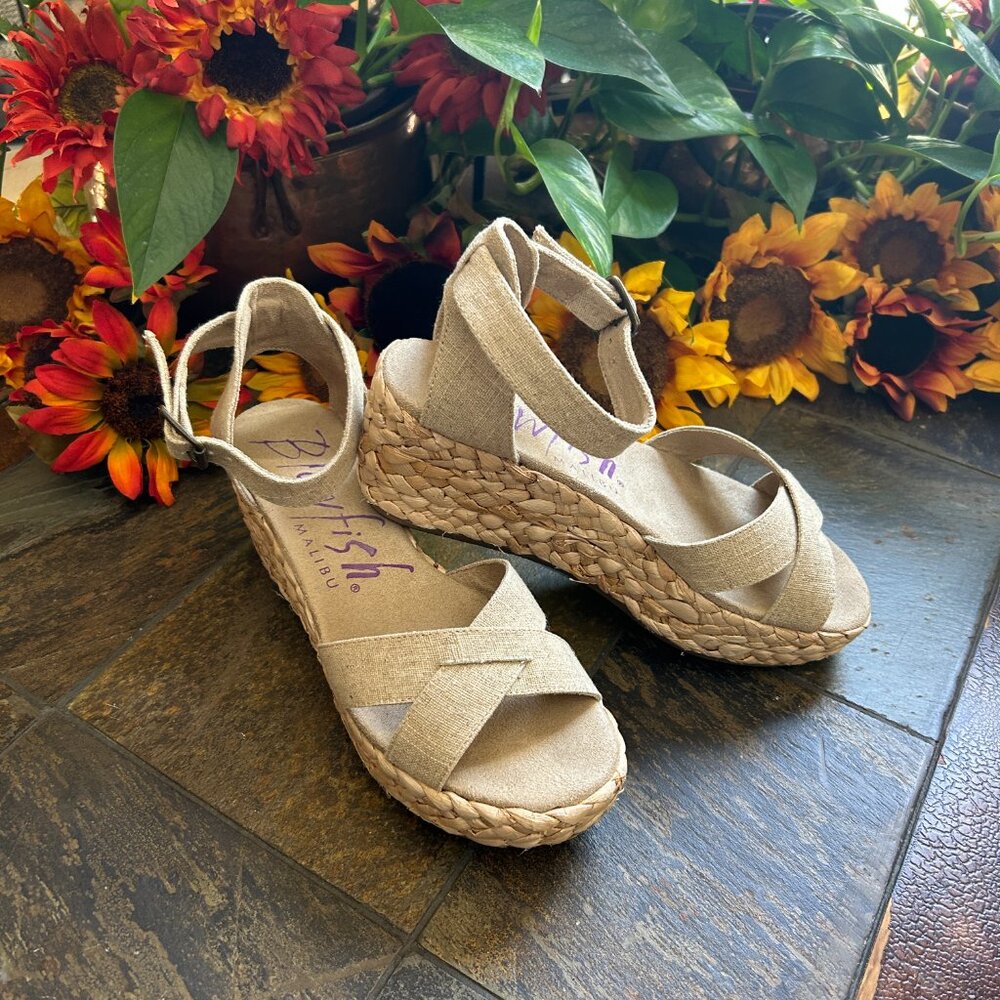 Blowfish Espadrille-Style Platform Sandals